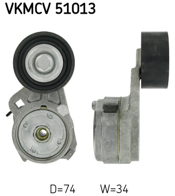 Makara, kanallı v kayışı gerilimi VKMCV 51013 uygun fiyat ile hemen sipariş verin!